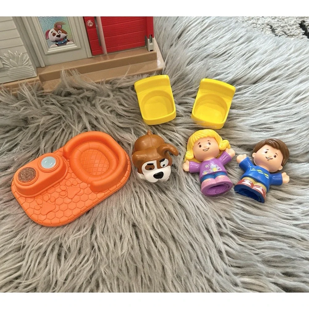 Little People Big Helpers Home Interactive House +  3 Figures Lights &  Sounds